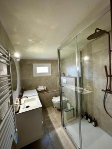 Phòng tắm tại Casa Marelina - Maison de pêcheur port de Centuri