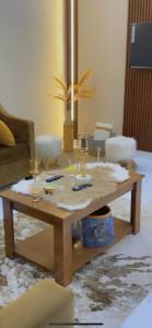 Posezení v ubytování شقة مخدومة VIp