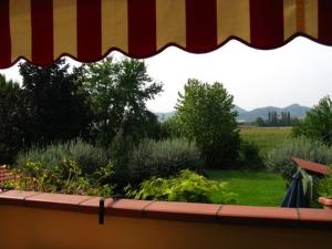 Zahrada ubytování B&B Dora e Flavio Country Rooms