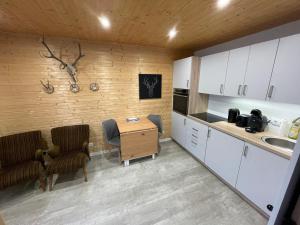 Η κουζίνα ή μικρή κουζίνα στο TinyHaus #4 Hülben - Ortsrand - kostenlose Parkplätze