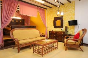 TV a/nebo společenská místnost v ubytování Solomon Beach Hotel