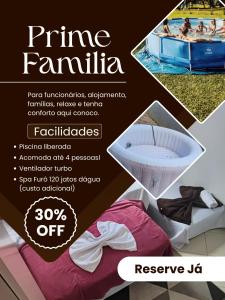 Fotografie z fotogalerie ubytování Quarto Prime 4 pessoas familia Pousada Lua Encantada Pousada Tijucas v destinaci Tijucas