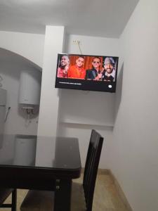 TV a/nebo společenská místnost v ubytování Aurora1 Belén Alojamiento en el casco histórico