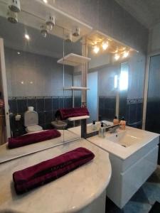 Et badeværelse på Villa stade Moulay Abdellah