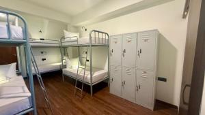 Ένα ή περισσότερα κρεβάτια σε δωμάτιο στο Eolie Loft