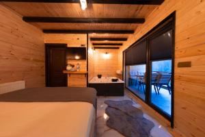 Et opholdsområde på Abant Zümrüt Dağ Evi