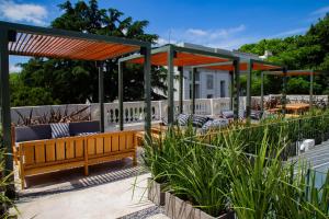 Zahrada ubytování Casa Lahusen