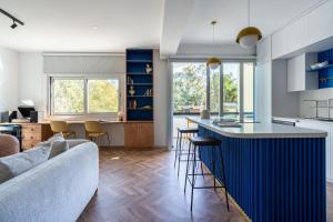 Køkken eller tekøkken på Modern Luxury 2BR|Park View & Balcony