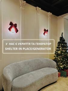 Posezení v ubytování Gar`is hostel Maidan