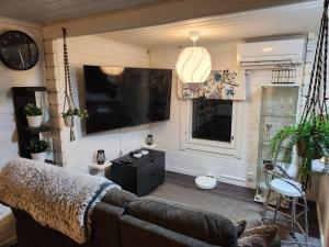 Khu vực ghế ngồi tại Villa salonkylä