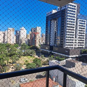 a view of a city with tall buildings at Apto 3 quartos Centro Torres RS in Torres