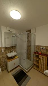 Koupelna v ubytování Marco Compact City Flat