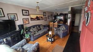 Posezení v ubytování Albergue de Rene