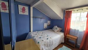 Postel nebo postele na pokoji v ubytování Albergue de Rene