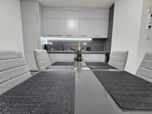 Køkken eller tekøkken på Apartmán Moravští vlci + 10 billeder