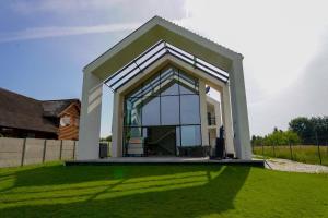 Bygningen som villaen ligger i