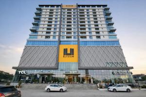 Bygningen som lejligheden ligger i