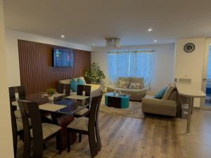 TV/trung tâm giải trí tại Casona Apartament