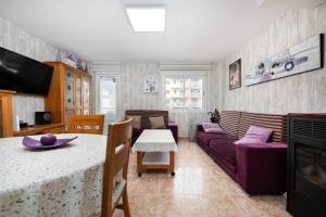 Posezení v ubytování Chalet adosado Anayet