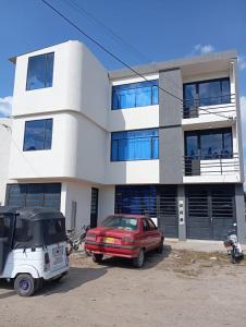 Bygningen som lejligheden ligger i