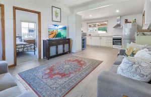 Køkken eller tekøkken på Armstrong Cottage