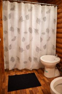 Phòng tắm tại Las Amapolas