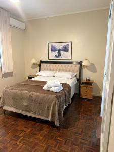 Postel nebo postele na pokoji v ubytování Moinhos De Vento - Dinarte Ribeiro