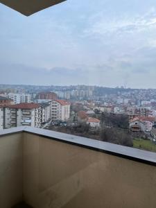 a view of a city from a balcony at Mimura 3 in Belgrade
