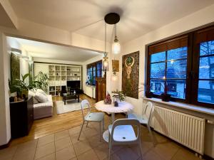 Posezení v ubytování Apartament Odkryta 36a