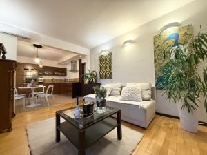 Posezení v ubytování Apartament Odkryta 36a