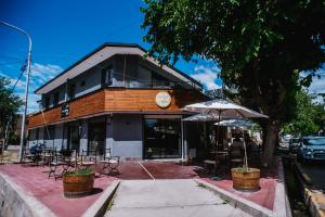 Bygningen som lejligheden ligger i