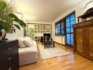 TV a/nebo společenská místnost v ubytování Apartament Odkryta 36a + 4 fotografie