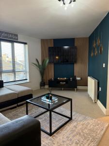 Posezení v ubytování Elite Contractor Residence, Fast WiFi, Free Parking