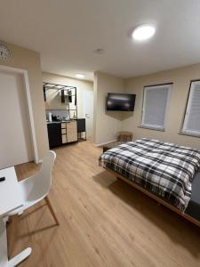 Kuchyň nebo kuchyňský kout v ubytování Pension Elisa