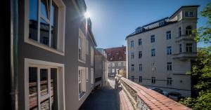 Balkon atau teras di Hotel Jakob Regensburg