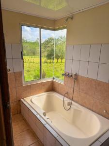 Et badeværelse på Selva Partners La Fortuna