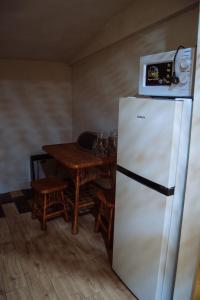 Kuchyň nebo kuchyňský kout v ubytování садиба Шепіт лісу