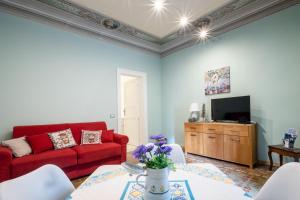 Et tv og/eller underholdning på Apt City Center Meraviglie Di Sicilia