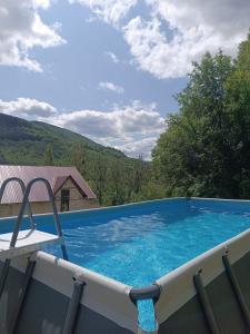 Bazén v ubytování садиба Шепіт лісу nebo v jeho okolí