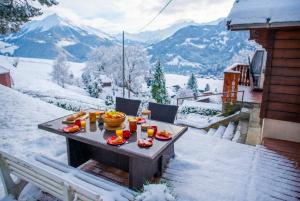 Το Studio avec sauna - 300m des pistes τον χειμώνα