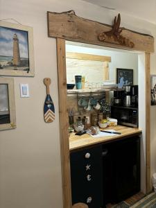 Kuchyň nebo kuchyňský kout v ubytování Sea 'N' Stars BNB