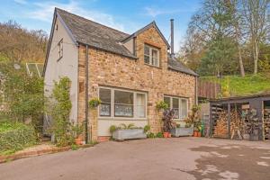 Bygningen som feriehuset ligger i