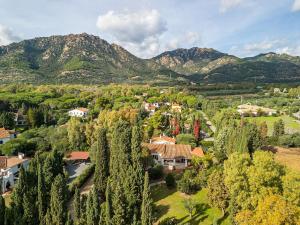 Naturlandskabet i nærheden af villaen