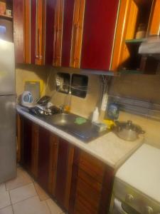 Η κουζίνα ή μικρή κουζίνα στο Lockable room center