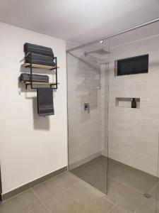 Et badeværelse på Hotel La Casona Estadio