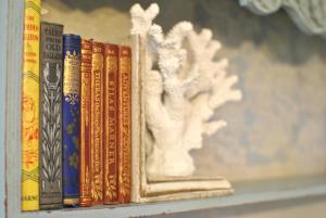 Knihovna v prázdninového domu