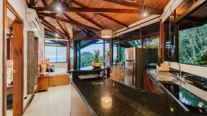 Kuchyň nebo kuchyňský kout v ubytování Tulemar