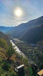 Naturlandskabet i nærheden af lejligheden