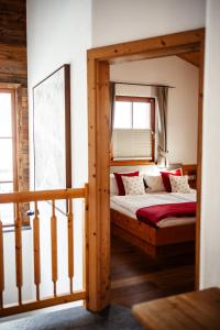 Postel nebo postele na pokoji v ubytování Family Retreat Maria Alm