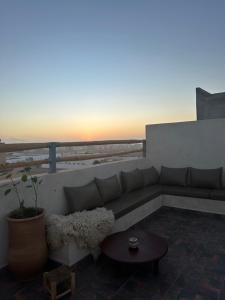 Posezení v ubytování Numidia Surf House